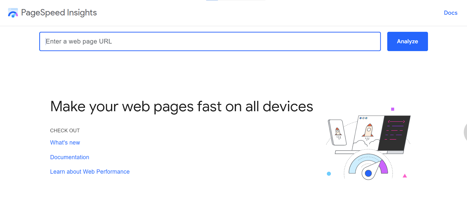 A look into Google Page Speed Insights website