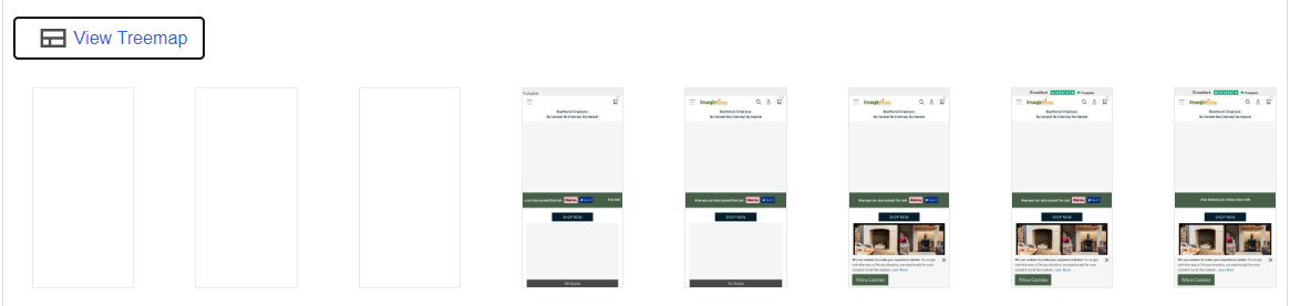 Treemap in PageSpeed Insights report